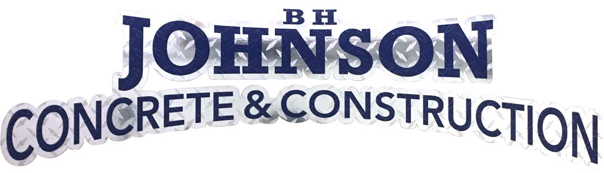 B H Johnson Concrete Construction's logo